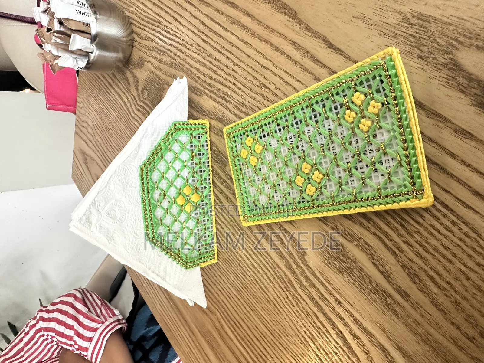 Napkin and Bill Receipt Holder