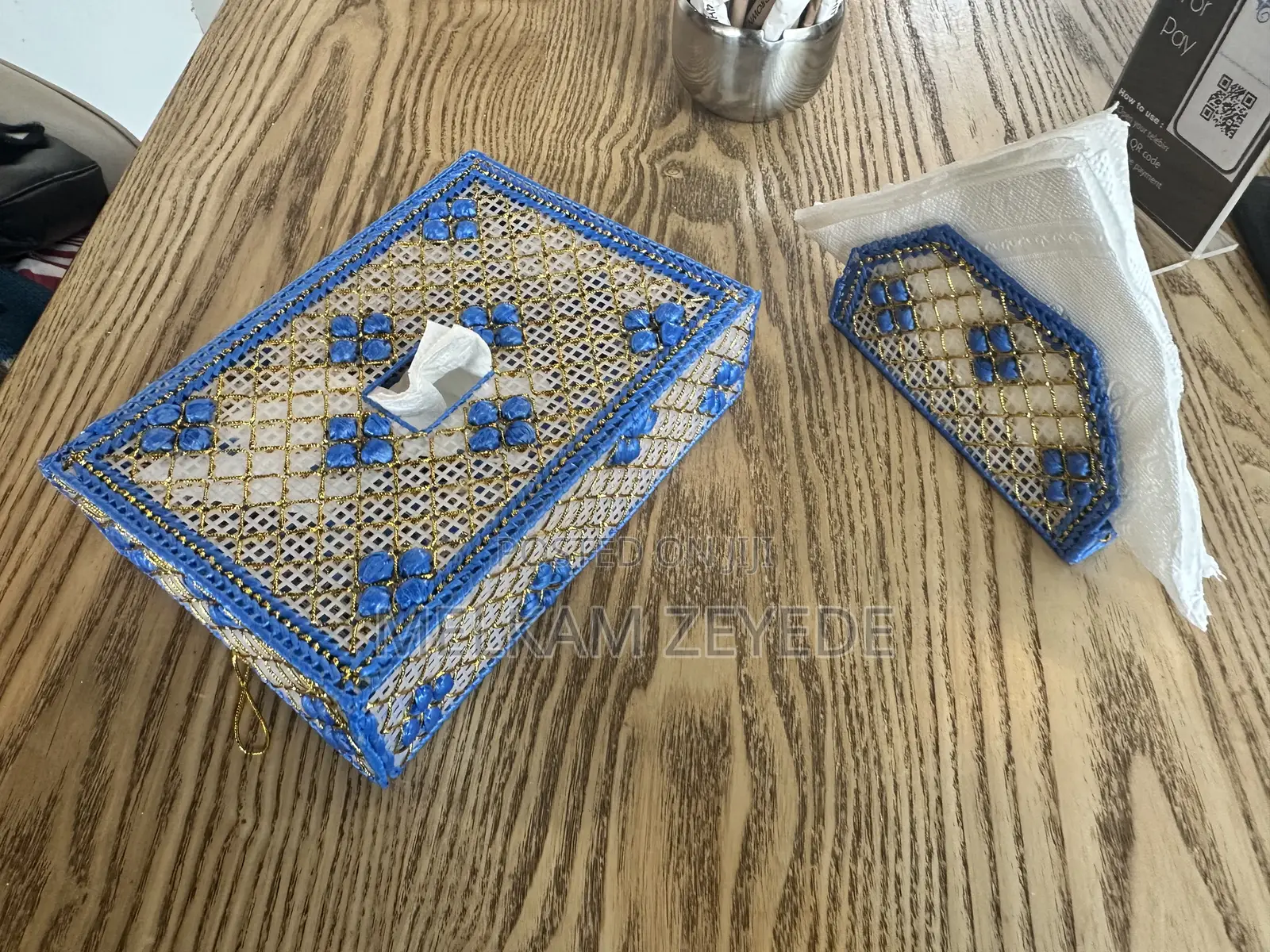 Napkin and Bill Receipt Holder