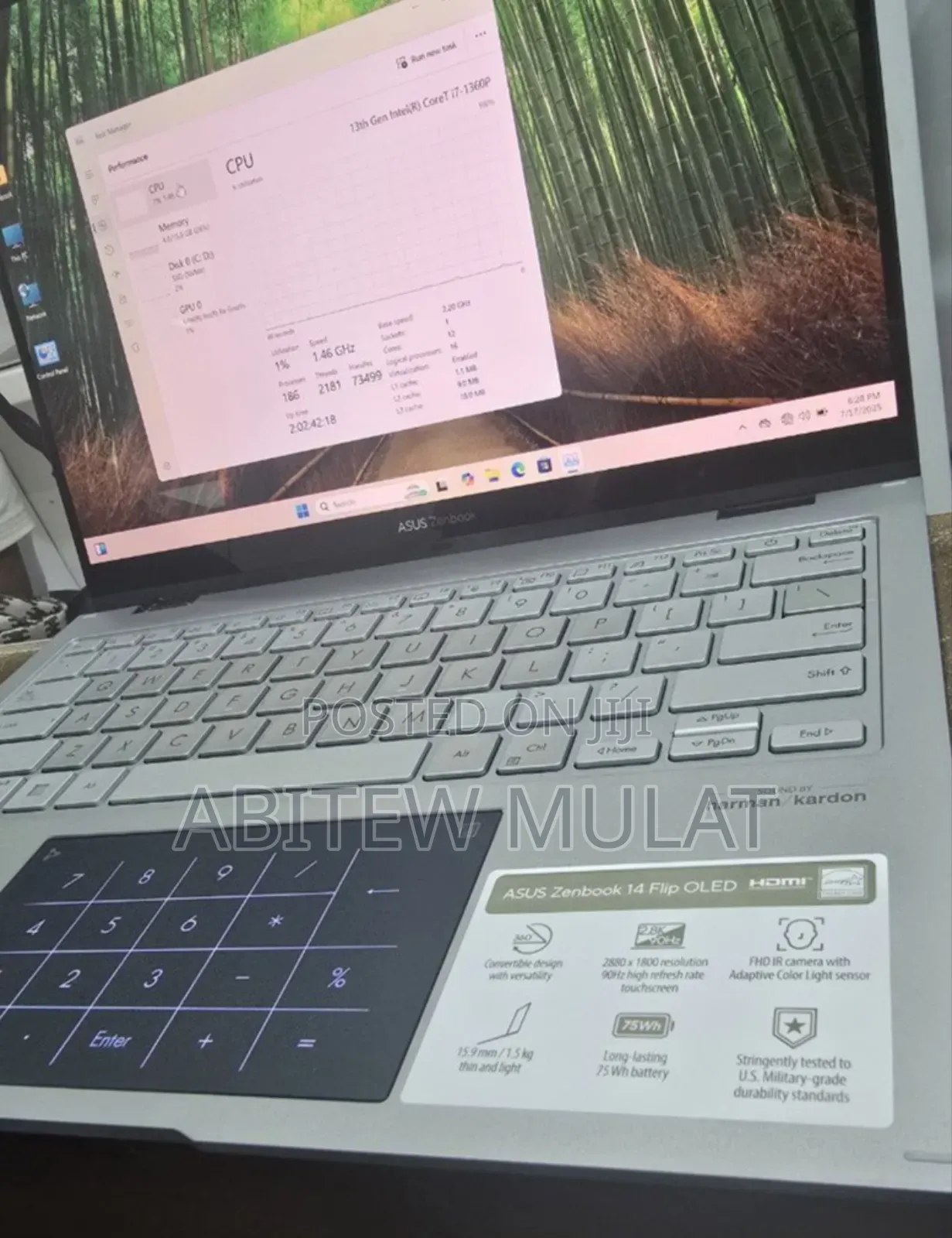 New Laptop Asus ZenBook UX21A 16GB Intel Core I5 SSD 1T