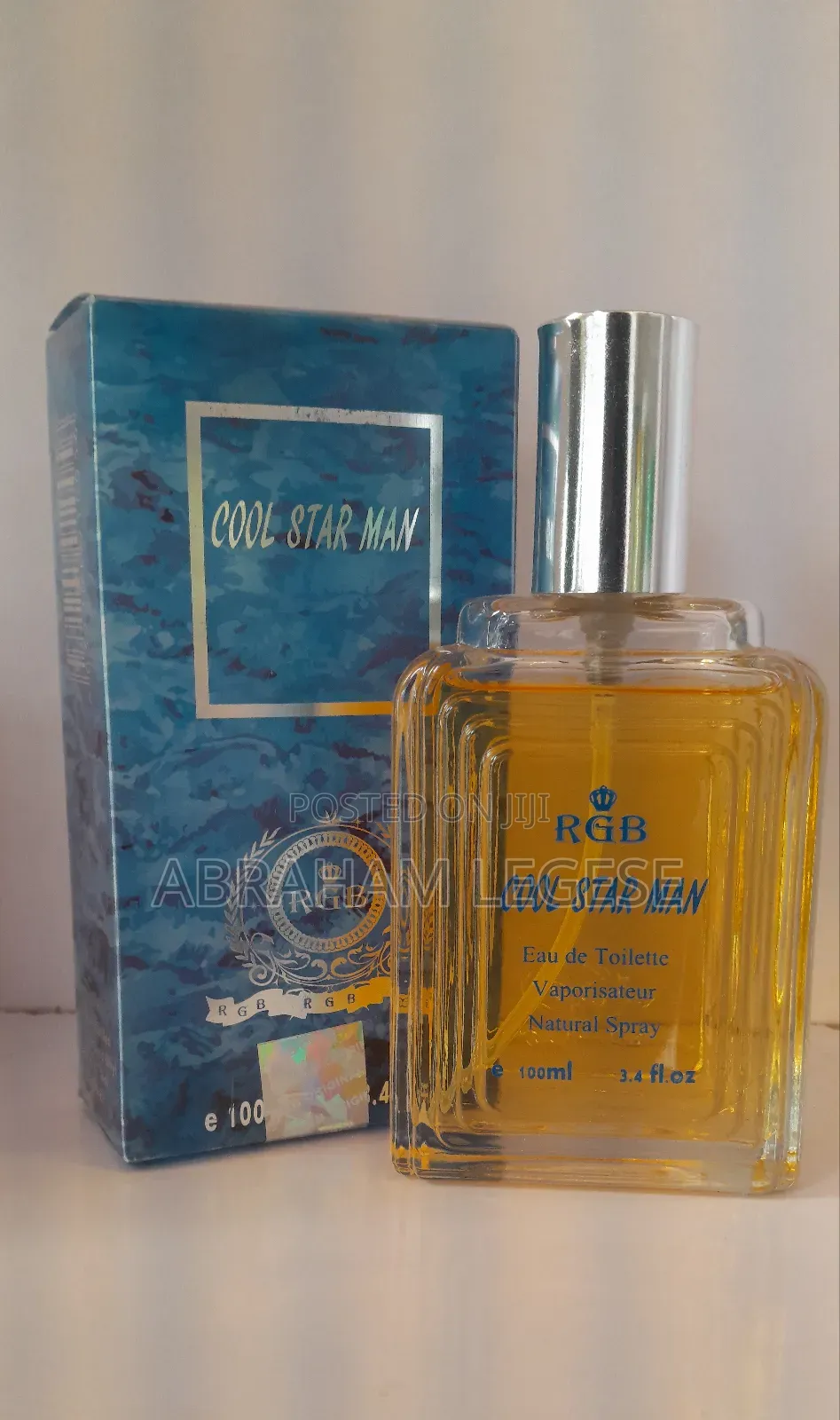 RGB Cool Star Man Perfume–Smell Amazing All Day! (100ml)