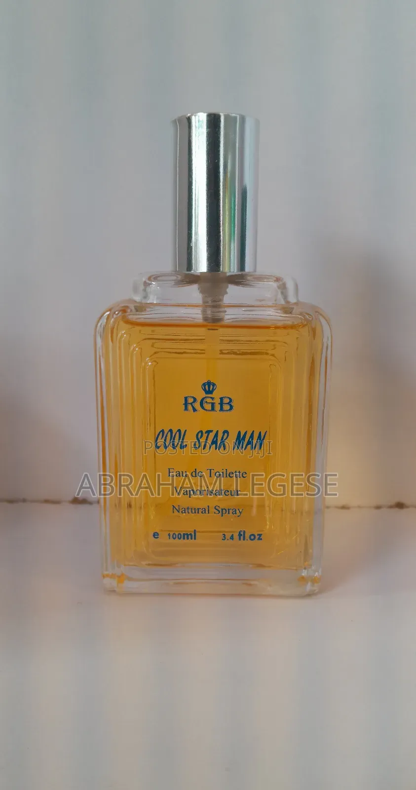 RGB Cool Star Man Perfume–Smell Amazing All Day! (100ml)