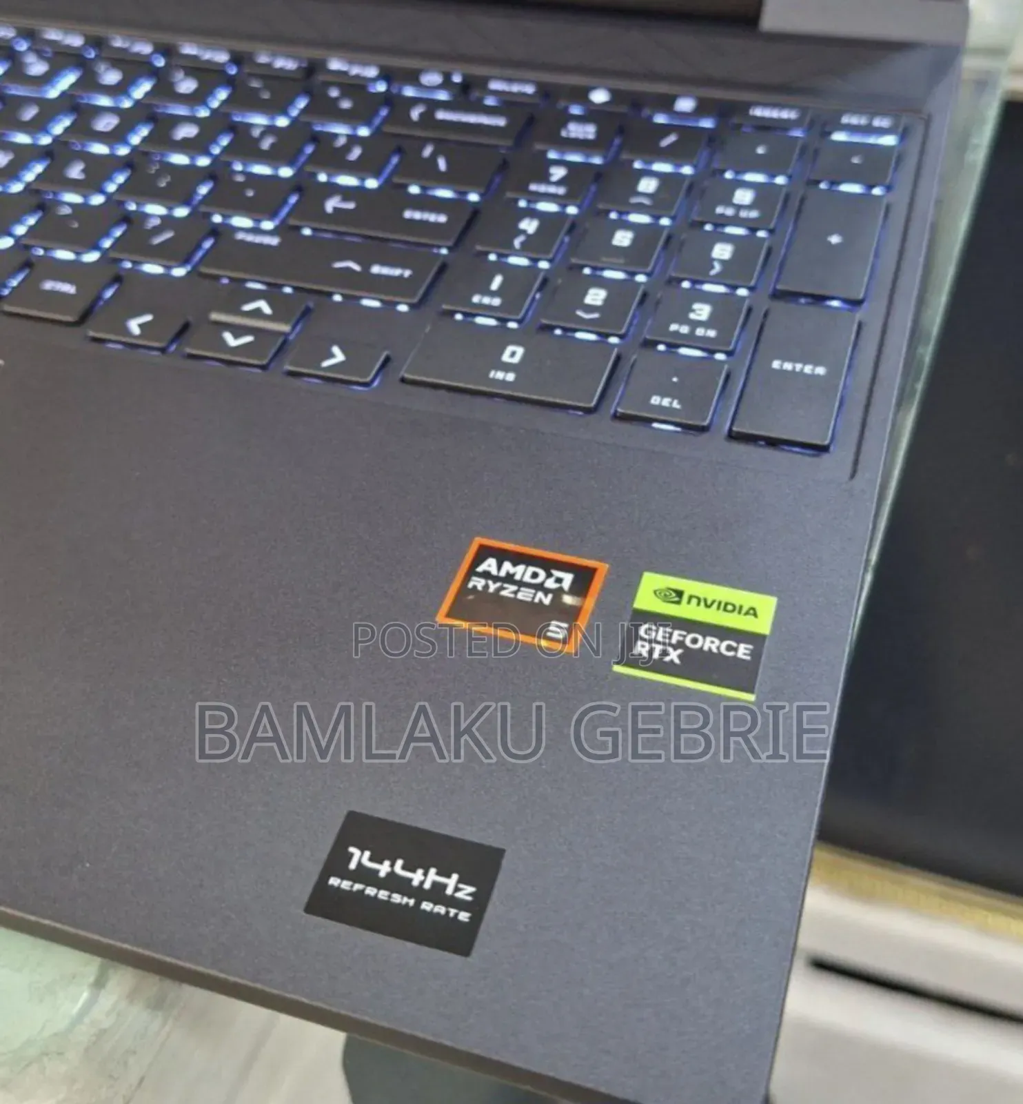 New Laptop HP Victus 16 8GB AMD Ryzen 5 SSD 512GB