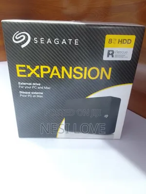 Photo - 8tb Seagate Expansion External Hard Disk Drive Storage
