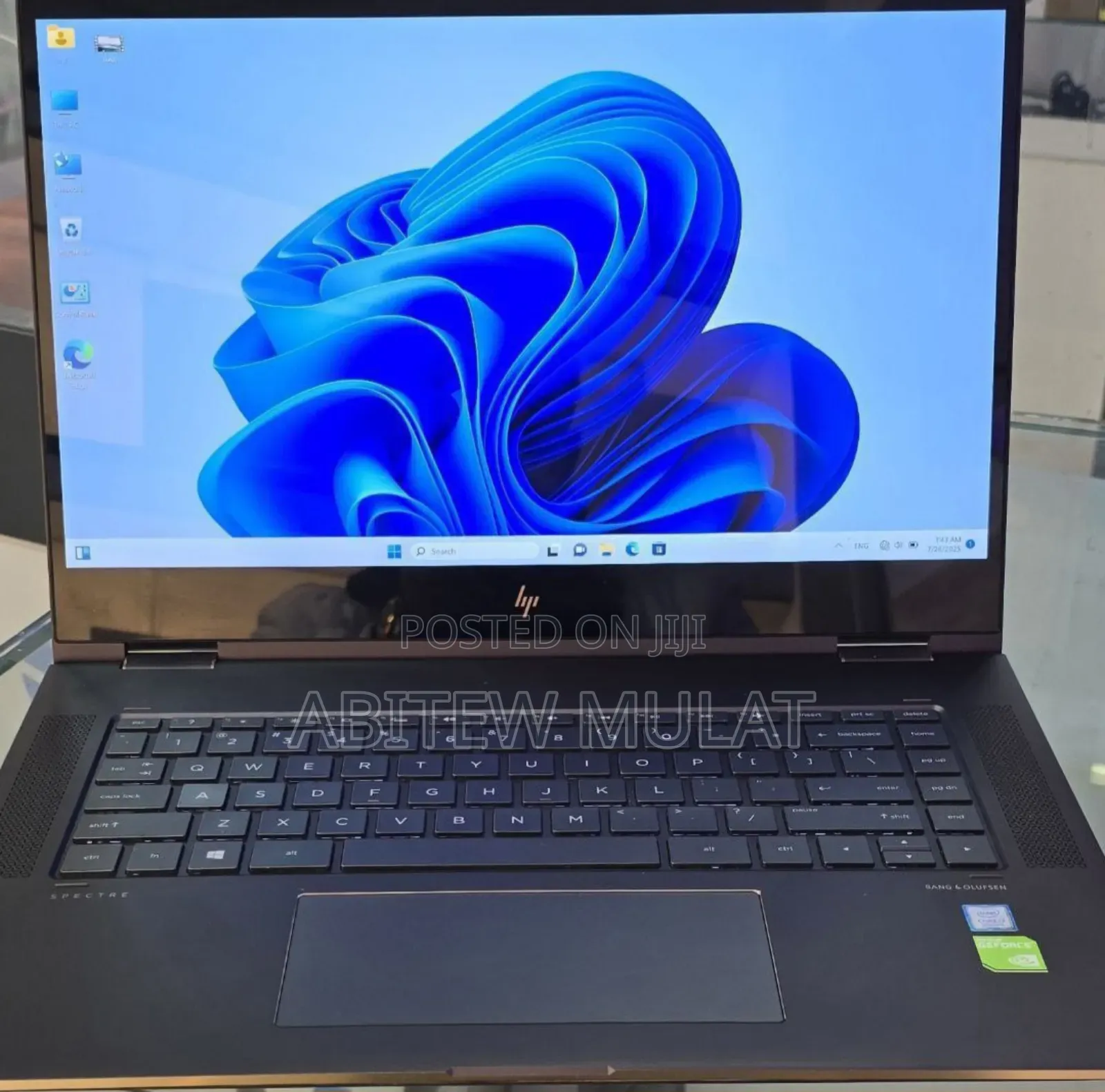 New Laptop HP Spectre X360 16GB Intel Core I7 SSD 512GB