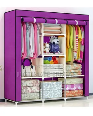 ተገጣጣሚ የልብስ ቁም ሳጥን ባለ 3 በተለያየ ከለር