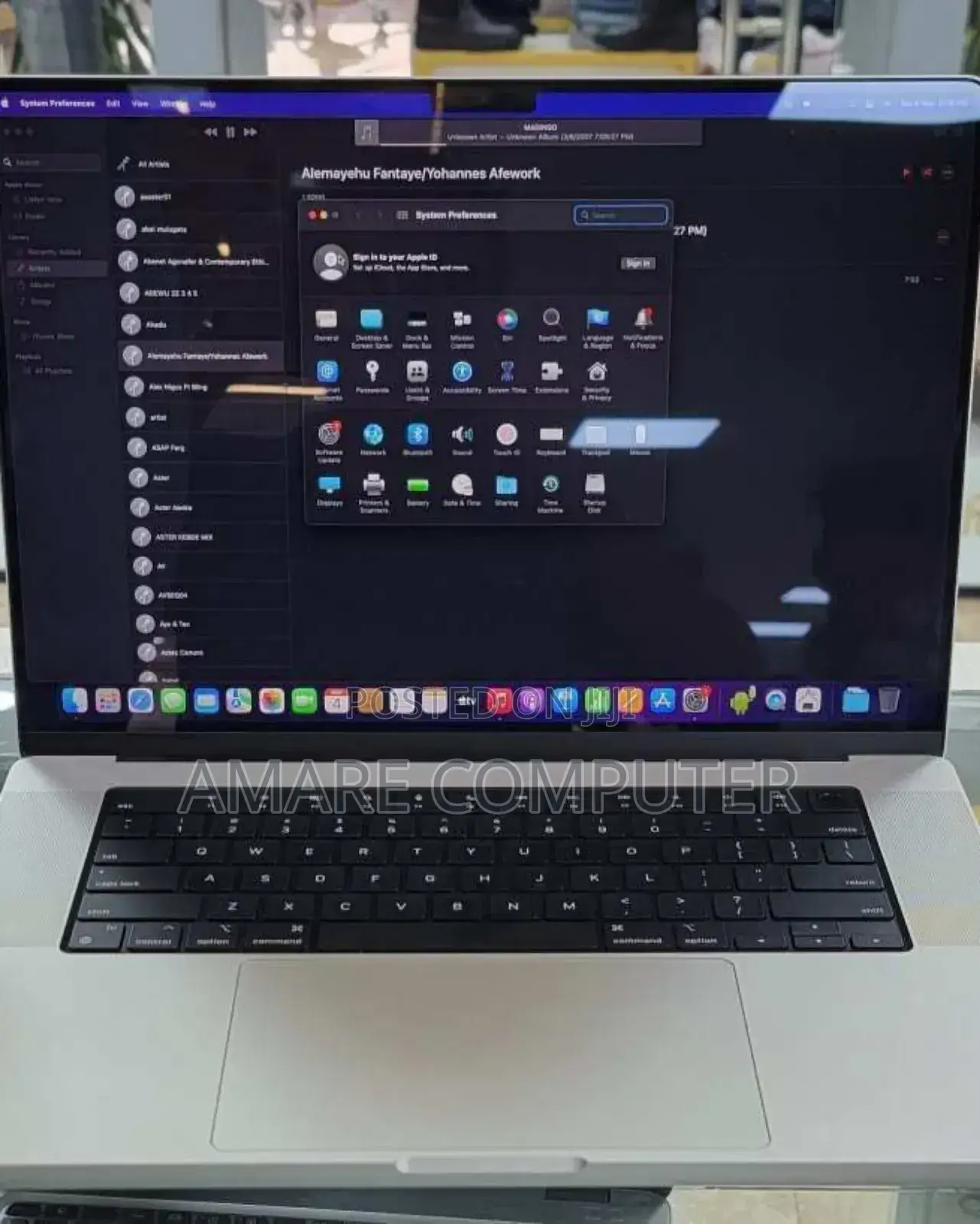 New Laptop Apple MacBook Pro M1 16GB Apple M1 SSD 1T
