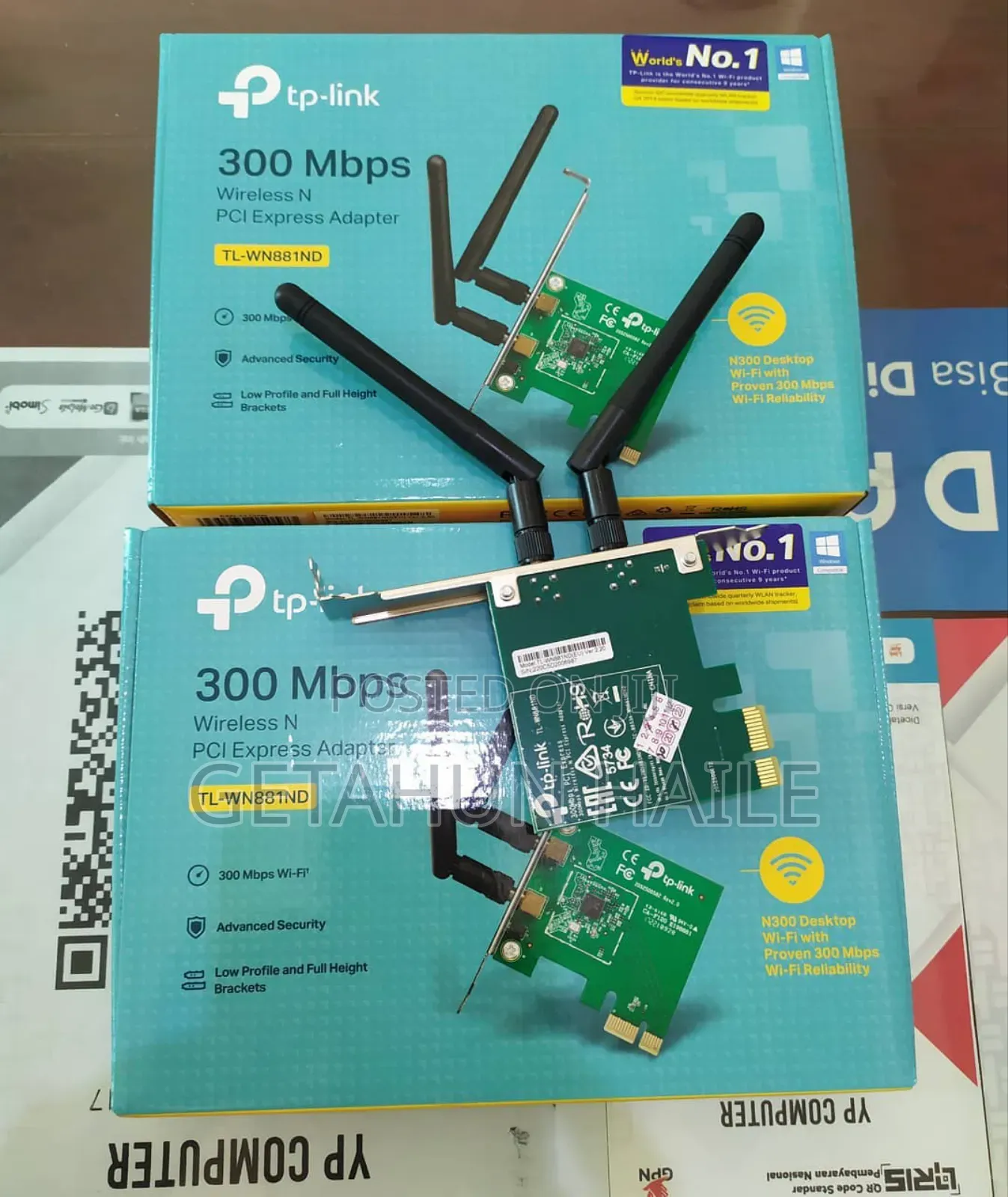 Tp-Link Tl-Wn881nd 300mbps Wireless N Pci Express Adapter