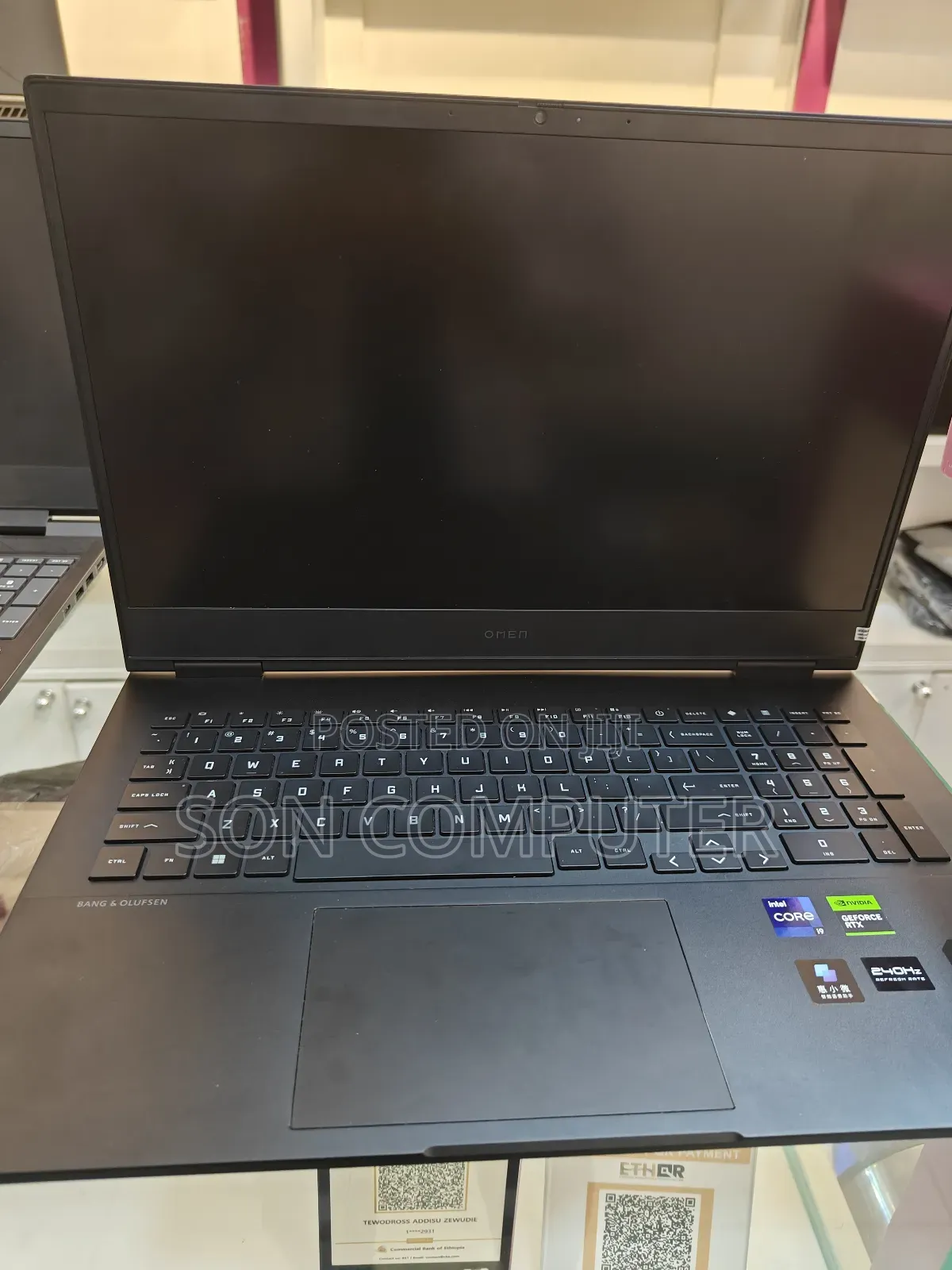 New Laptop HP Omen 16 16GB Intel Core I9 SSD 1T