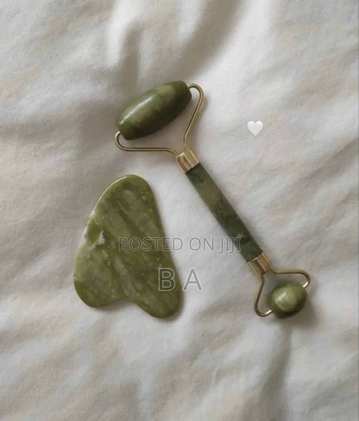 Gua Sha With Jade Stone Face Massager Roller Original