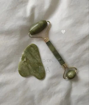 Gua Sha With Jade Stone Face Massager Roller Original