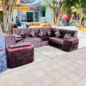 Photo - Corner L Shaped Maleda Foam Sponge#1quality Wooden Material