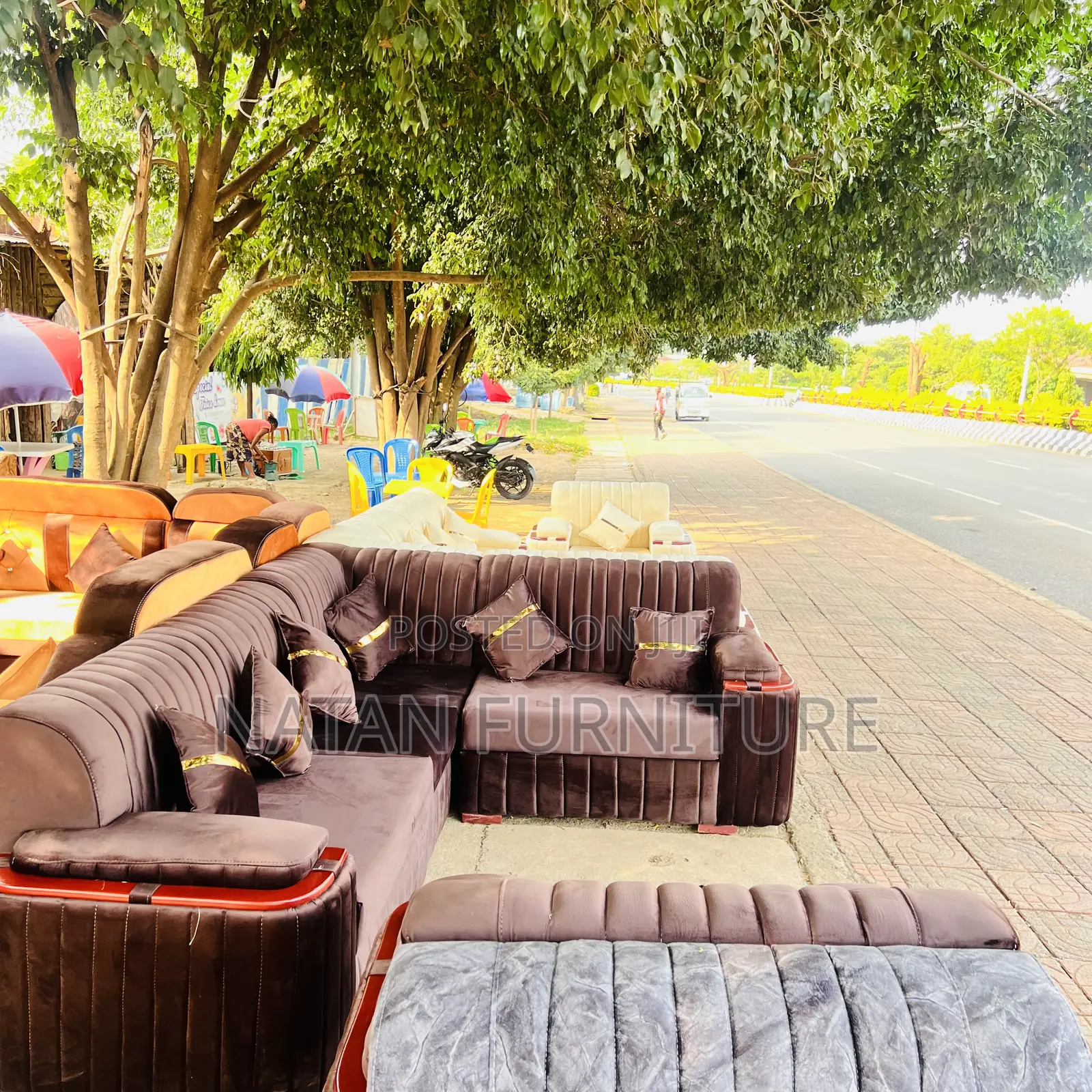 Corner L Shaped Maleda Foam Sponge#1quality Wooden Material