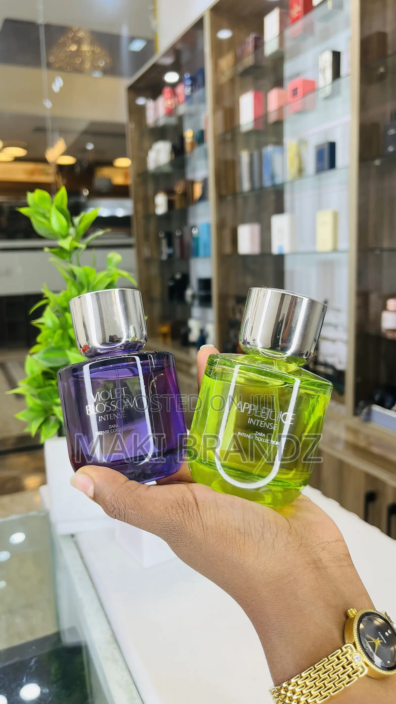 Zara Violet Bloosom and Apple Juice