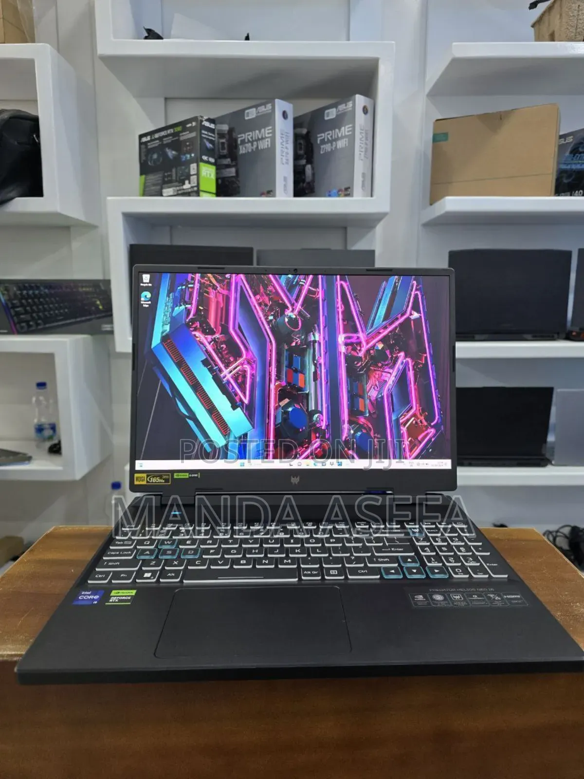 New Laptop Acer Predator Helios Neo 16 16GB Intel Core I9 SSD 1T