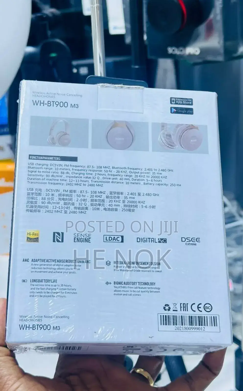 Sony Headset Bt900 M3