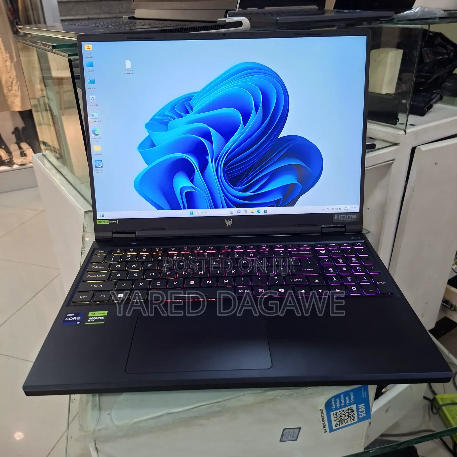 New Laptop Acer Predator Helios Neo 16 16GB Intel Core I9 SSD 1T