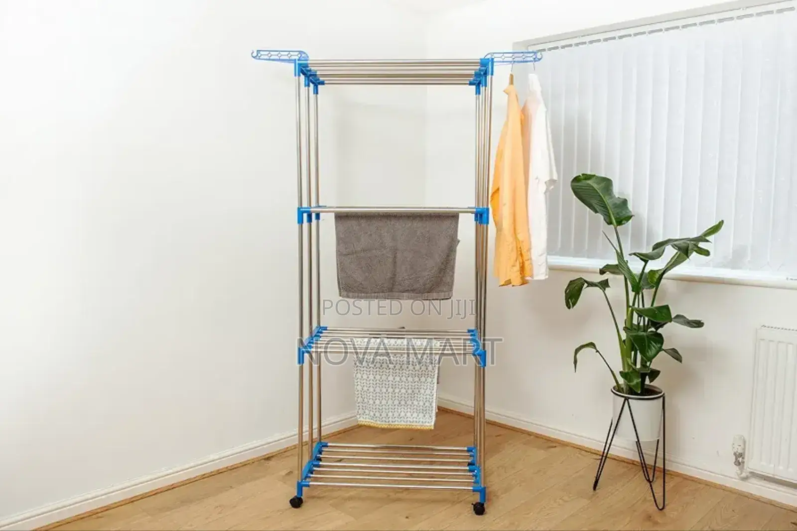 4-Tier Clothes Drying Rack (Hanger)