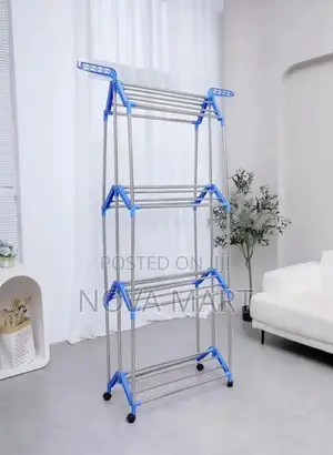 4-Tier Clothes Drying Rack (Hanger)