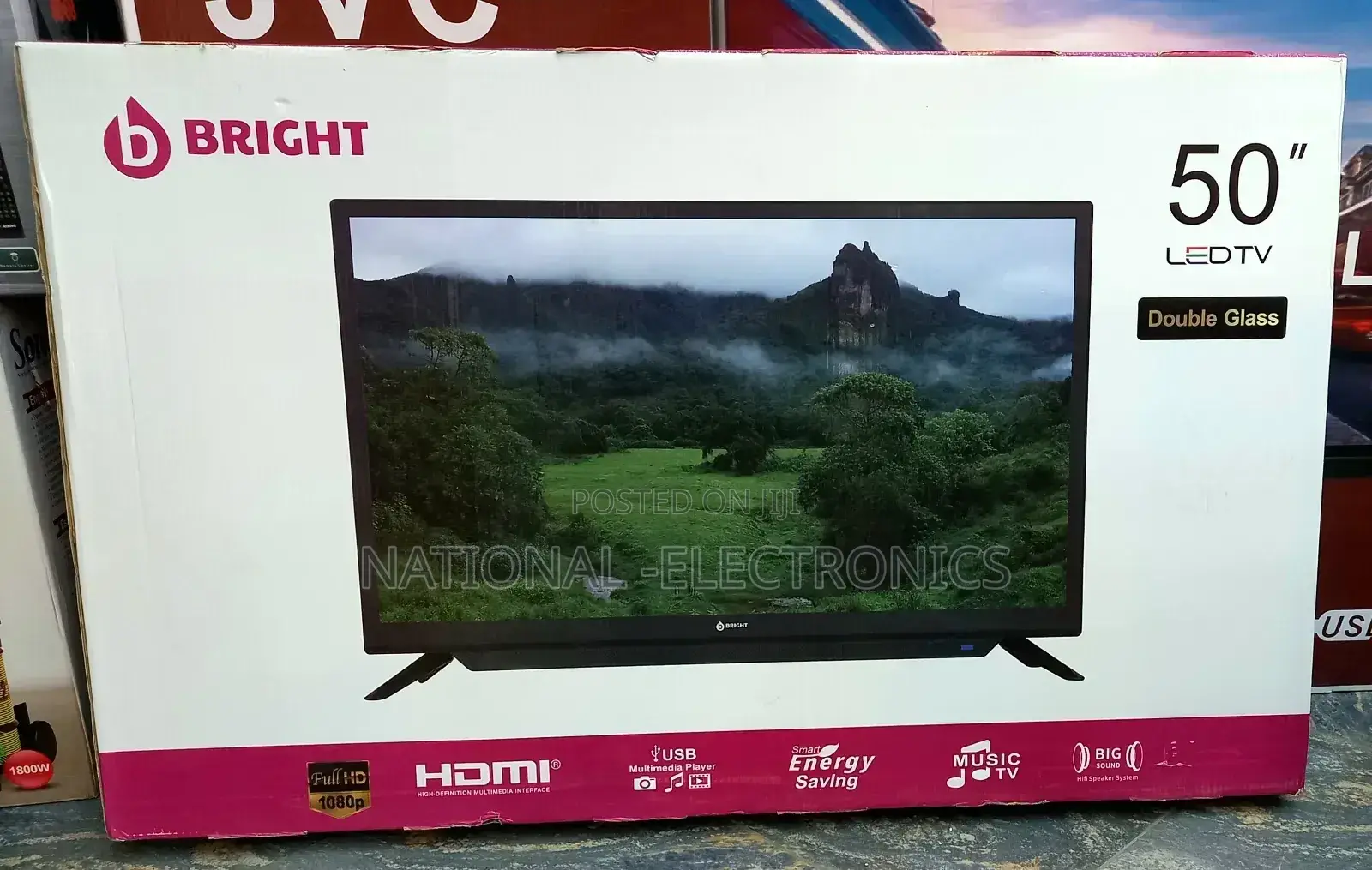 Bright 50 Inch Tv Smart Android Tv New Price