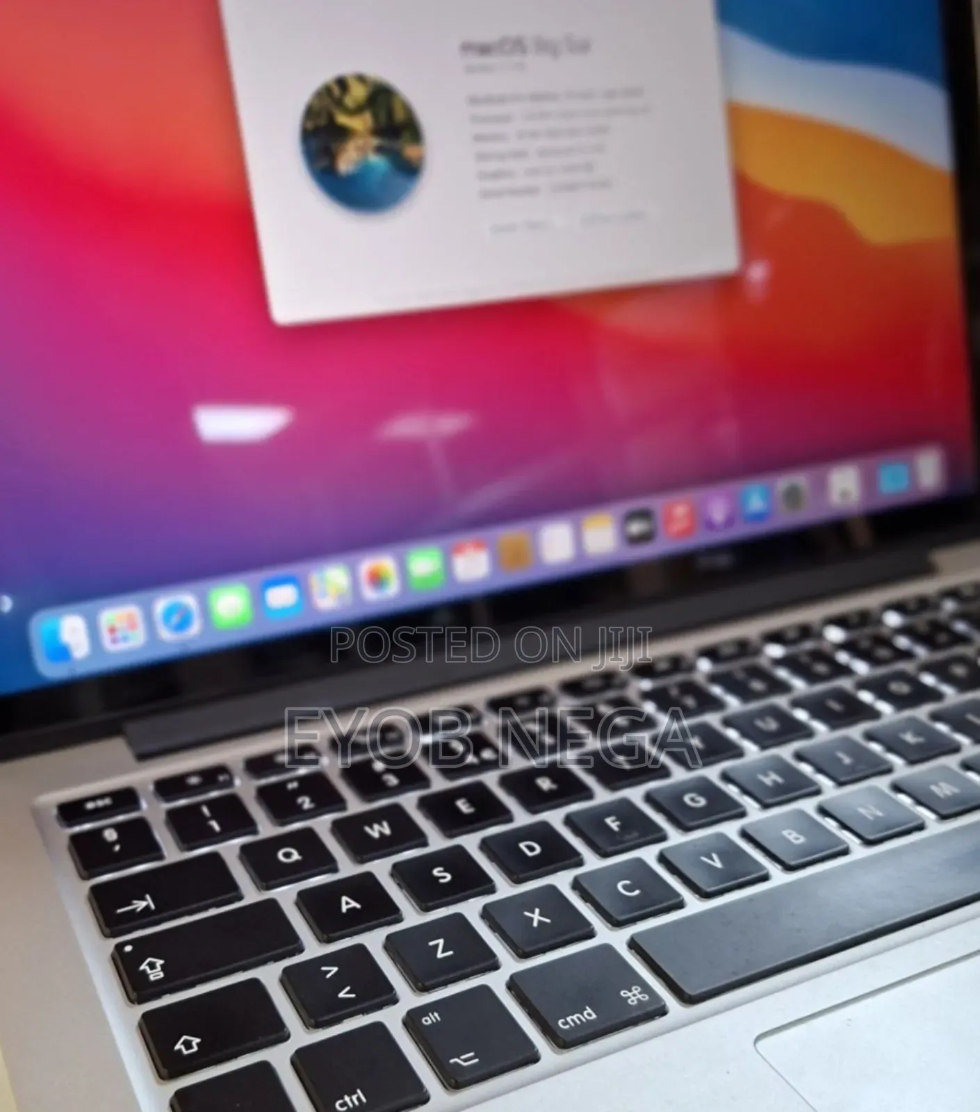 Laptop Apple MacBook Pro 2013 16GB Intel Core I5 SSD 512GB