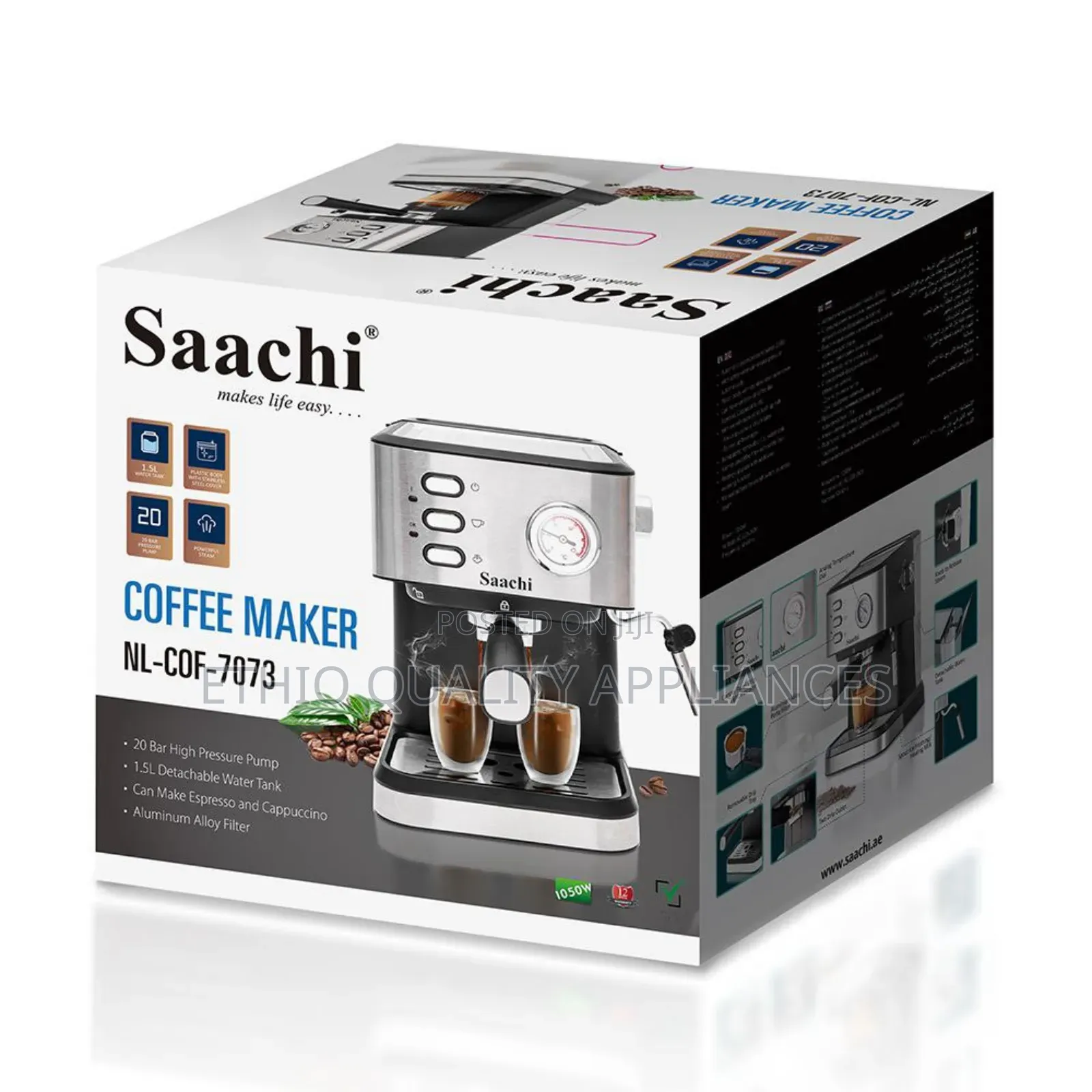  Saachi Espresso Coffee Maker 