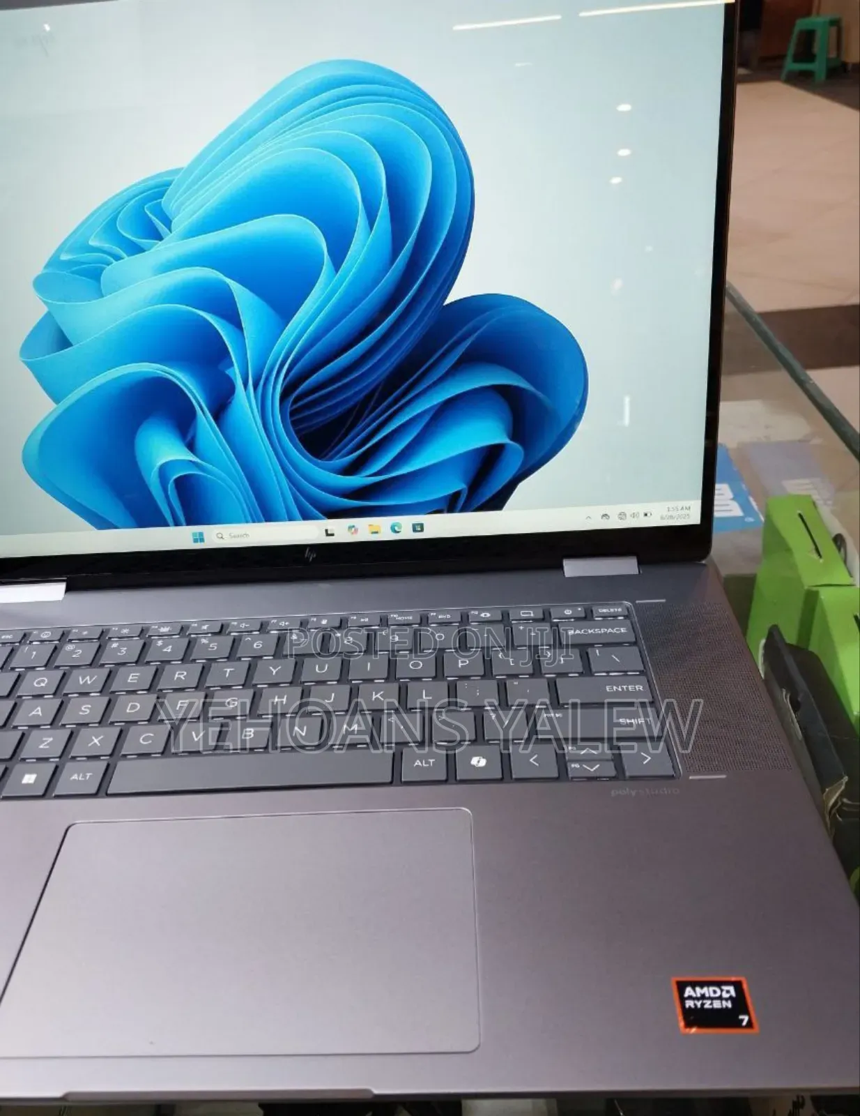 New Laptop HP Envy X360 16GB AMD Ryzen 7 SSD 512GB