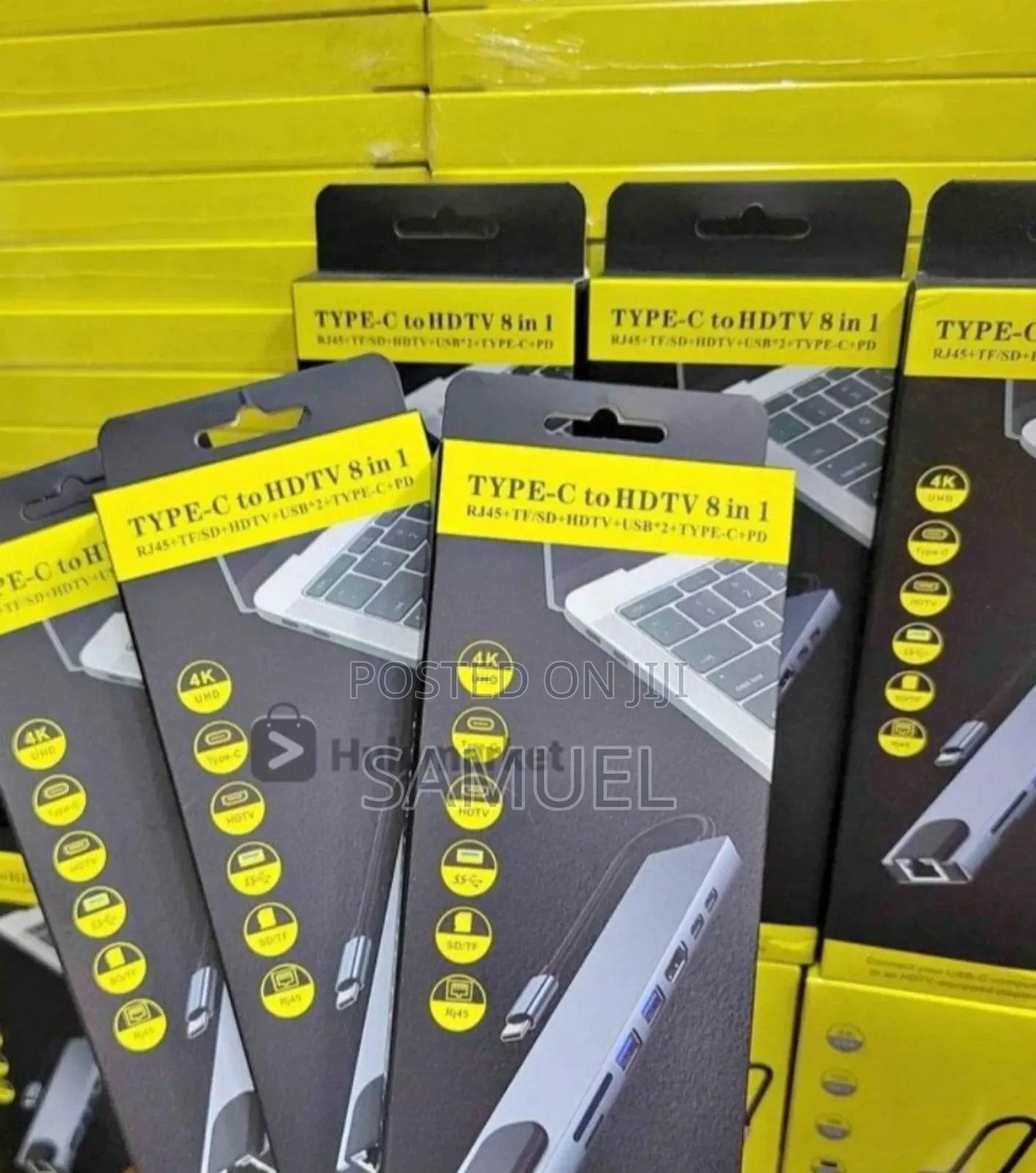 Type C to HDTV 8 in 1