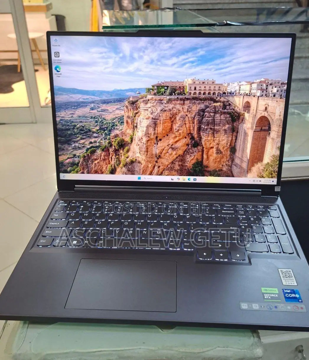 New Lenovo Legion Y7000P IRX9 Gaming Laptop 16GB Intel Core I7 512GB