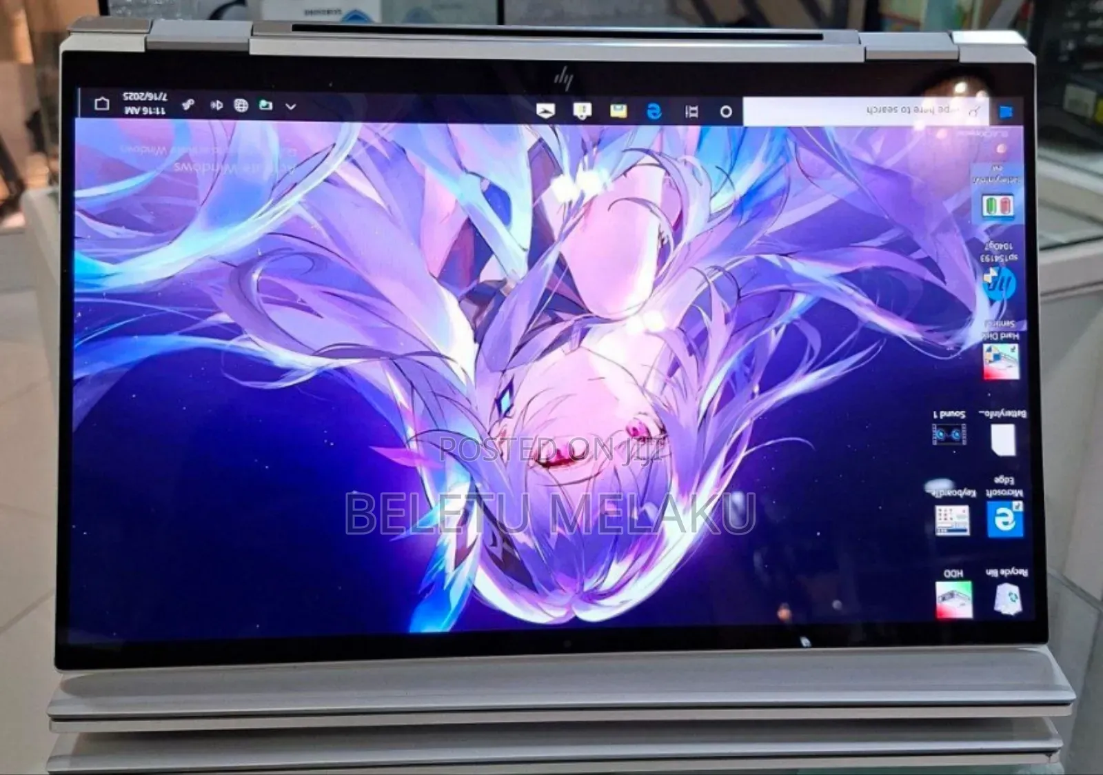 New Laptop HP EliteBook X360 1040 G7 16GB Intel Core I7 SSD 512GB