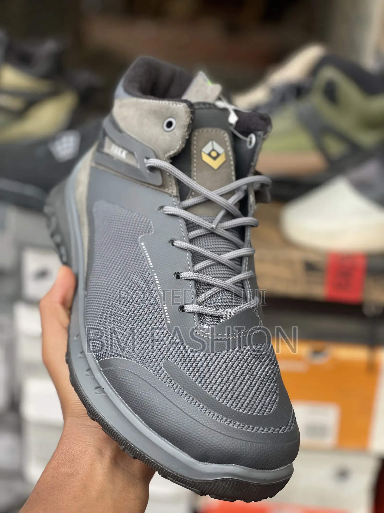 Light Weight Waterproof Men’S Ankle Boots Iron