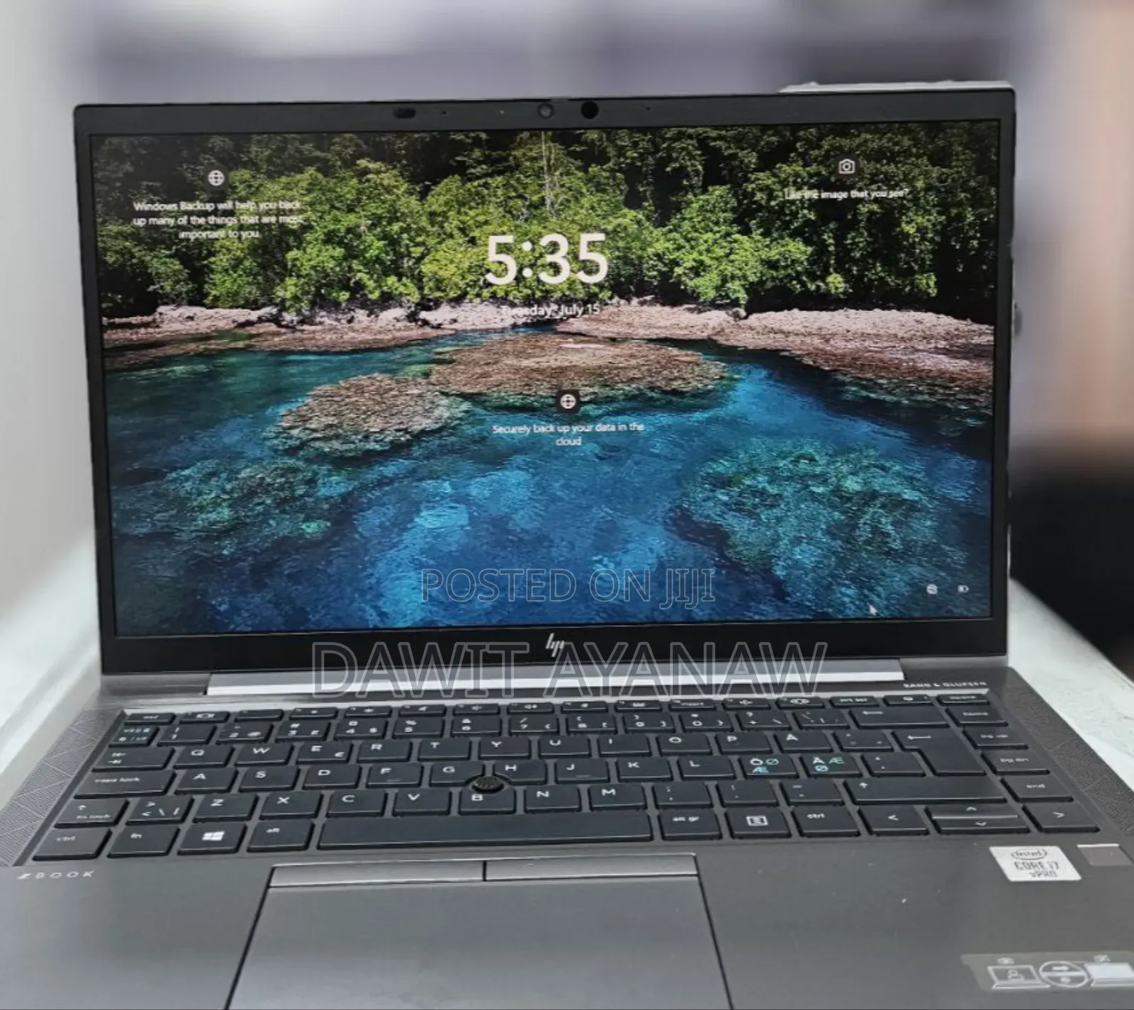 New Laptop HP 16GB Intel Core I7 SSD 512GB