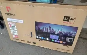 Popualr 55" New 2025 4k Android Tv Magic Remot