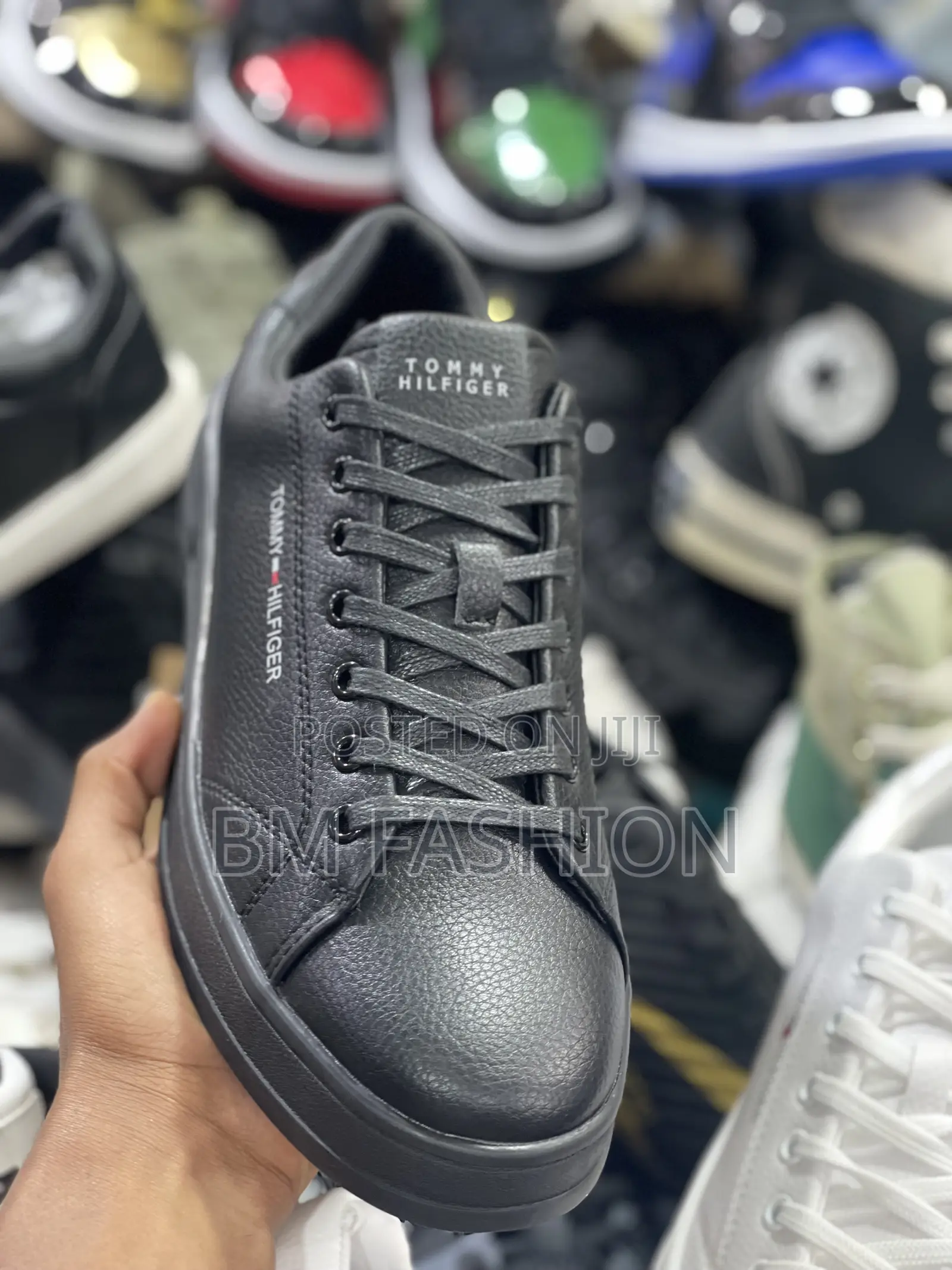Tommy Hilfiger Black Casual Flat Shoes.