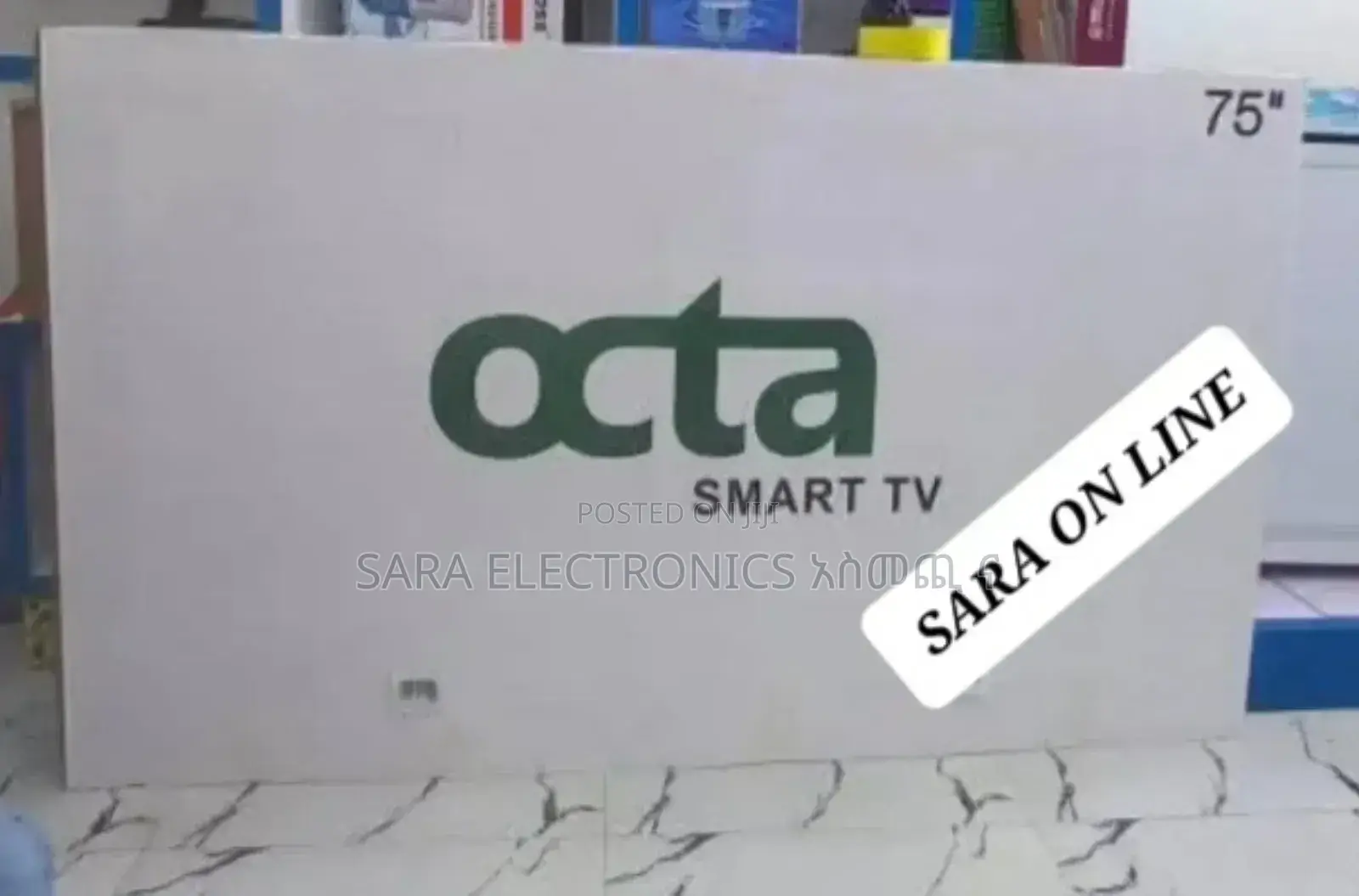 Octa 75" Smart TV New 2026 ◈10_year Warranty ◈free Delivery