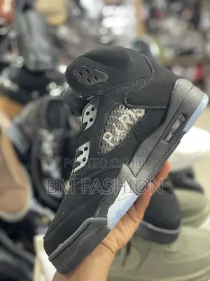 Air Jordan 5 Retro Og - Black Metallic Reimagined