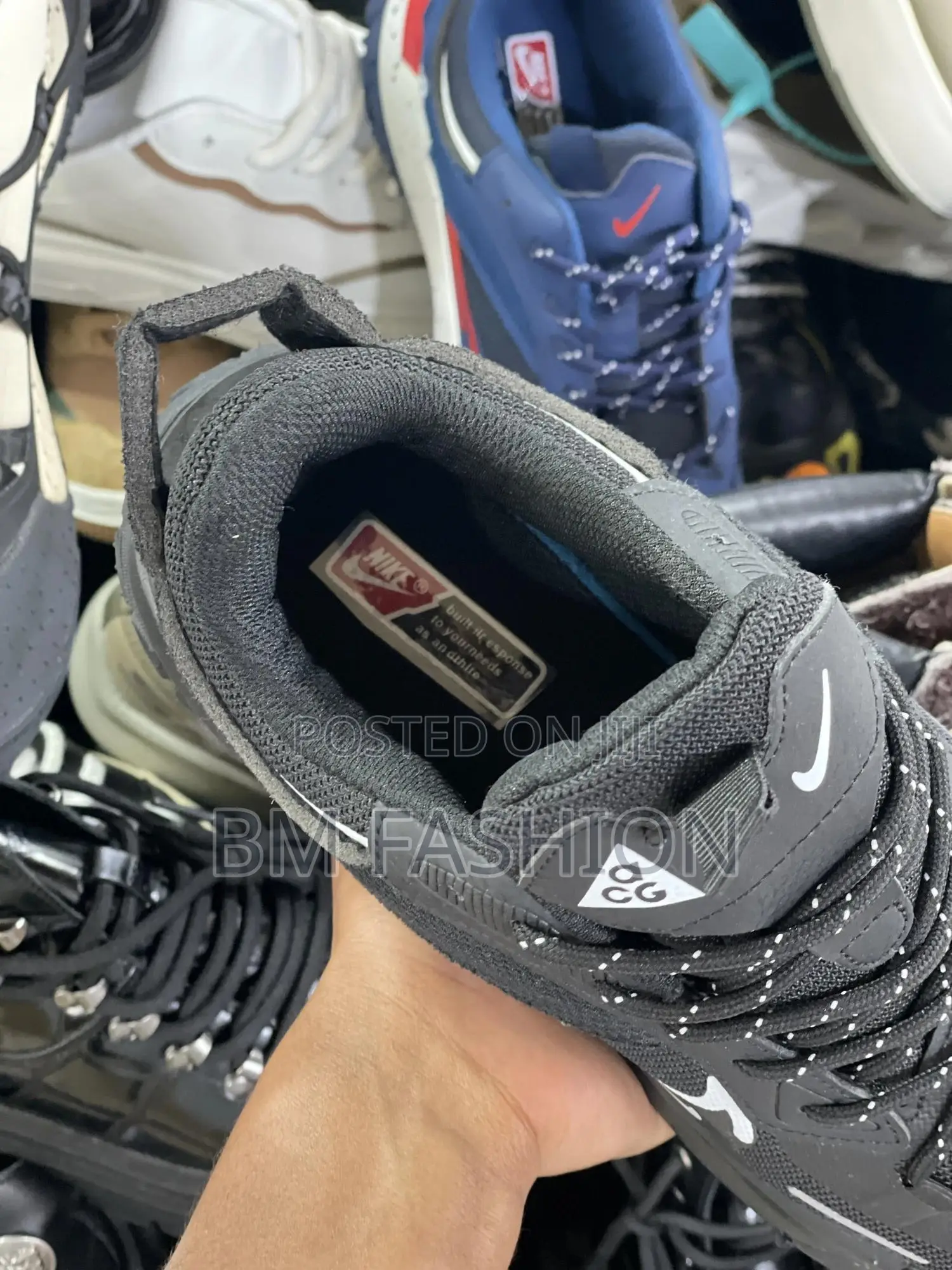 Nike Gortex Black Acg Hiking Rubber Sole