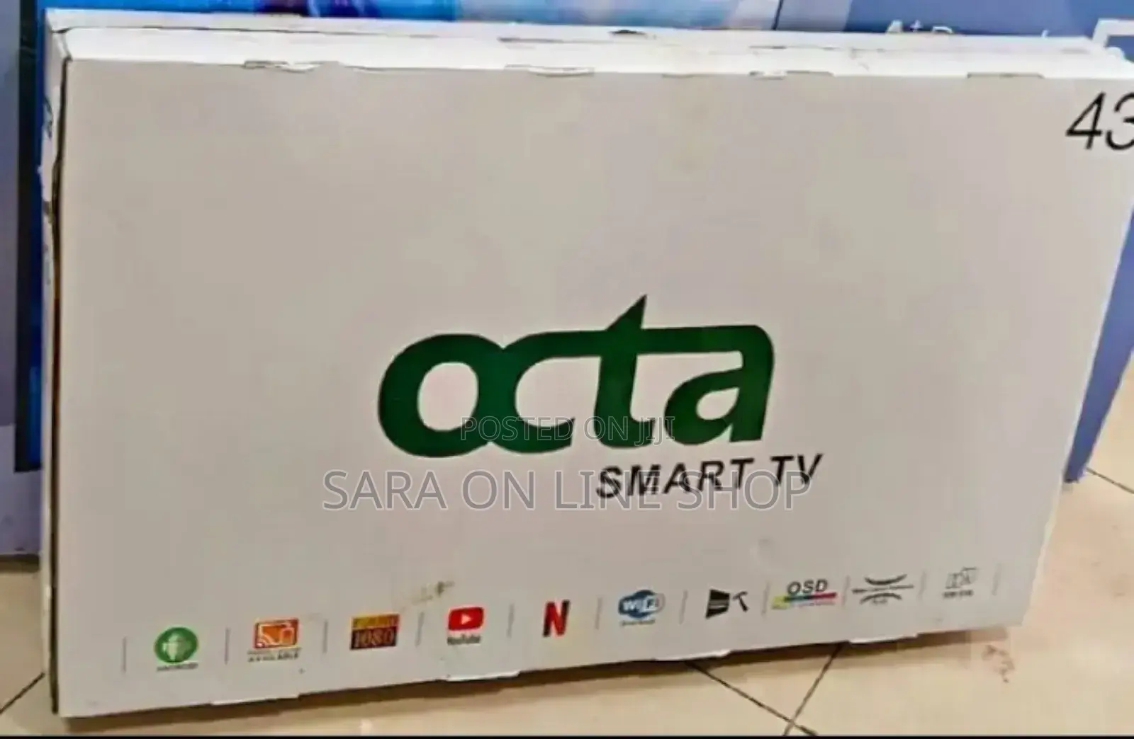 Octa 43" New 2025 Smart Tv