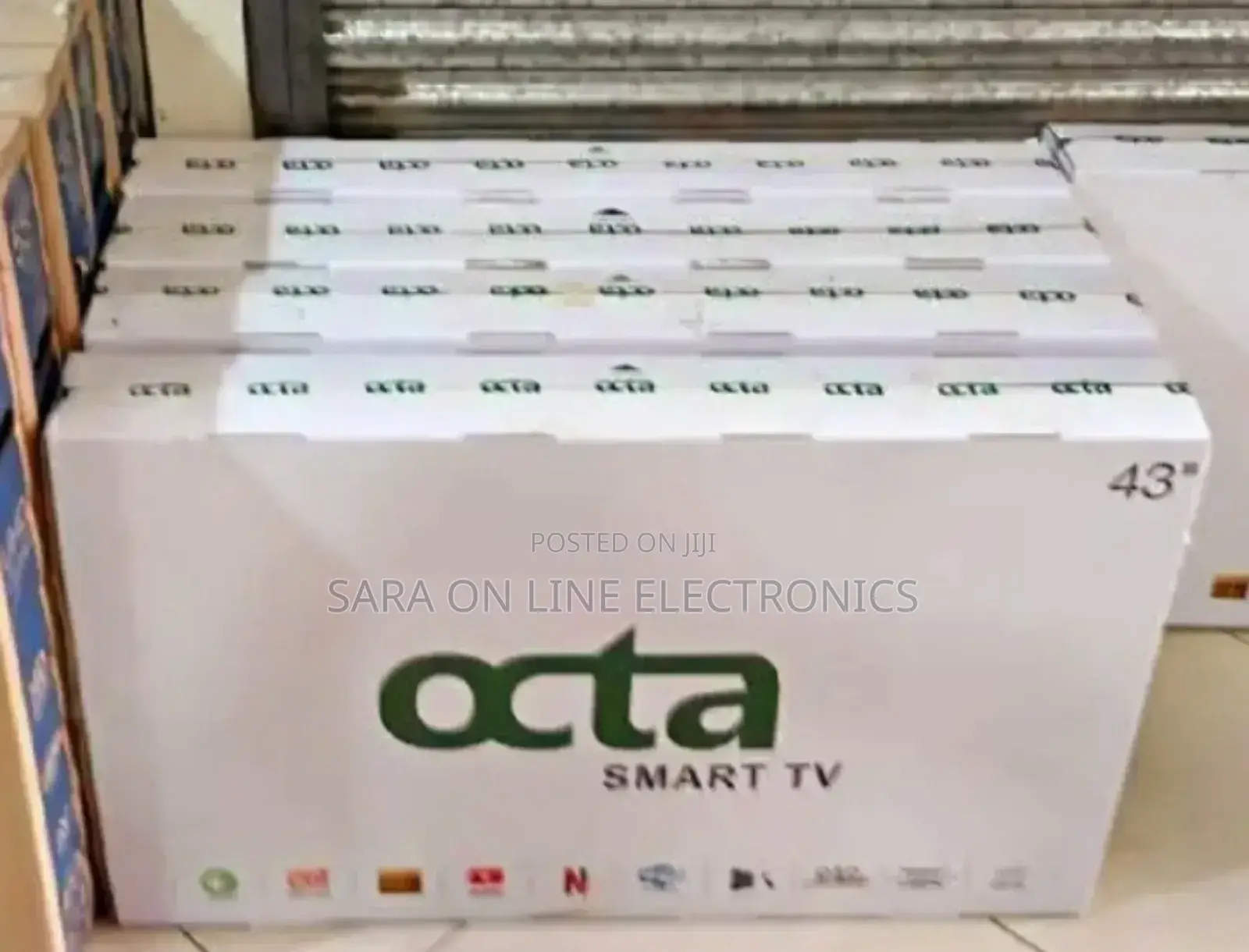 ⨳Octa 43"⨳ Android Smart Tv New Model