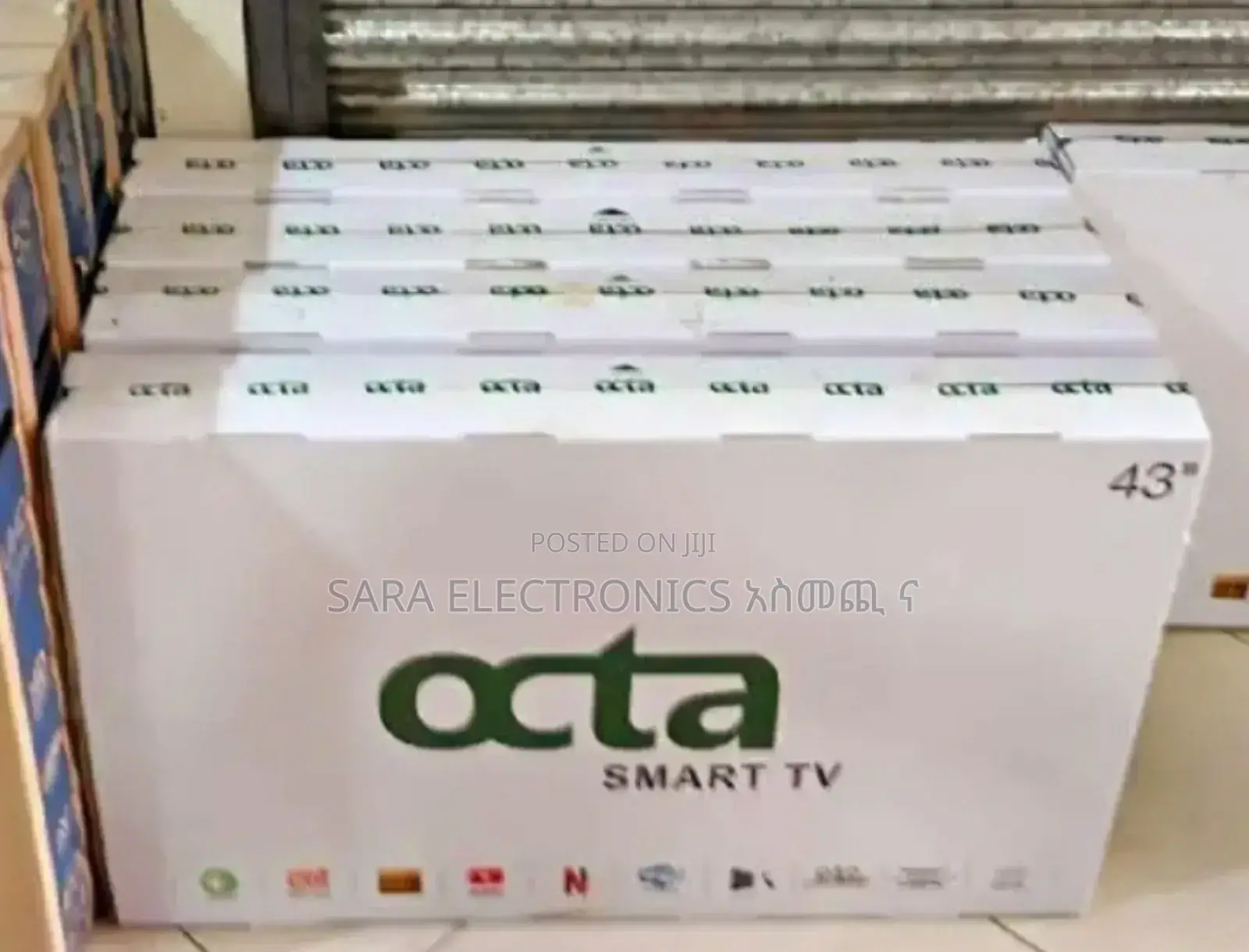 ⨳Octa 43" Android Smart Tv New 2026 Free Delivery 5 Years Warranty