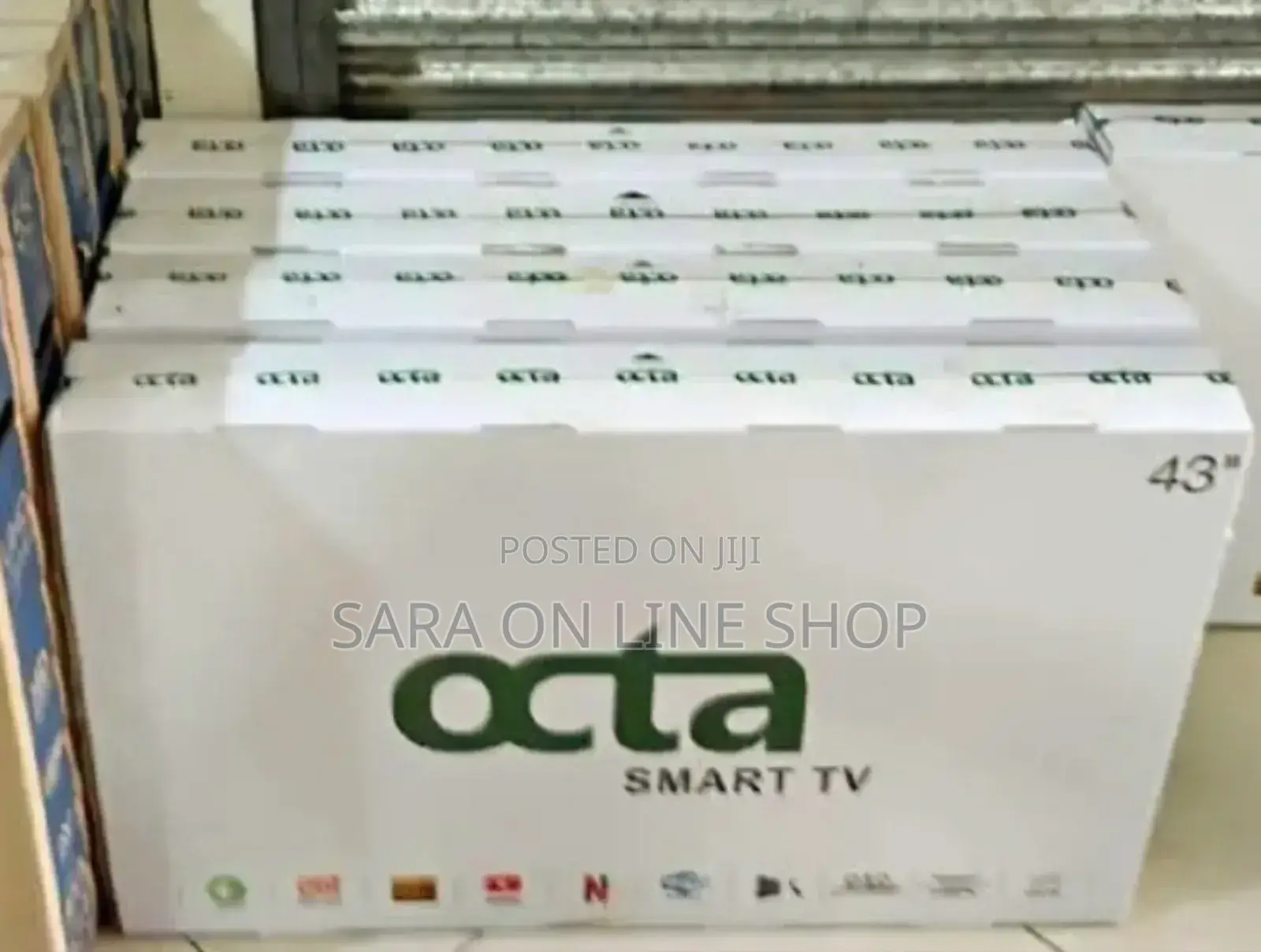 ⨳Octa 43"⨳ Android Smart Tv New Model