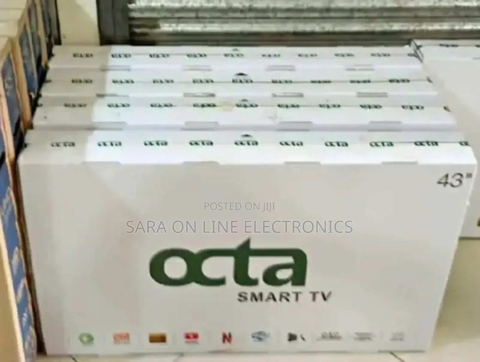 ⨳Octa 43"⨳ Android Smart Tv New Model