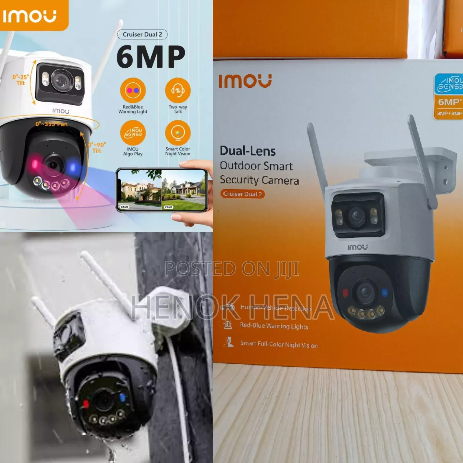 Imou Cruiser Se+ Dual Lens 360° Camera