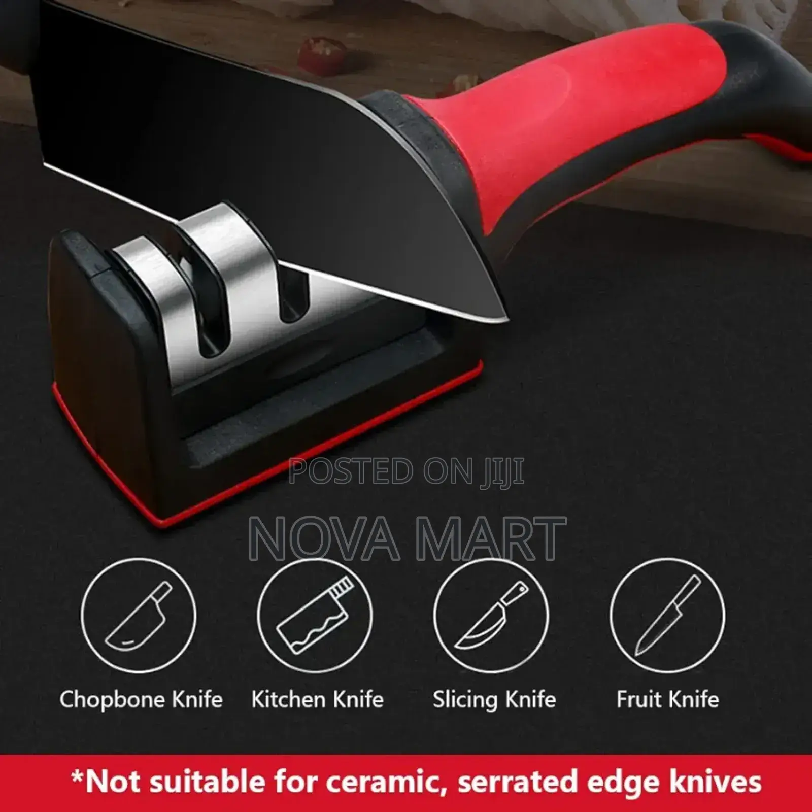 Phabuls Manual 3-in-1 3 Stage Knife Sharpeners