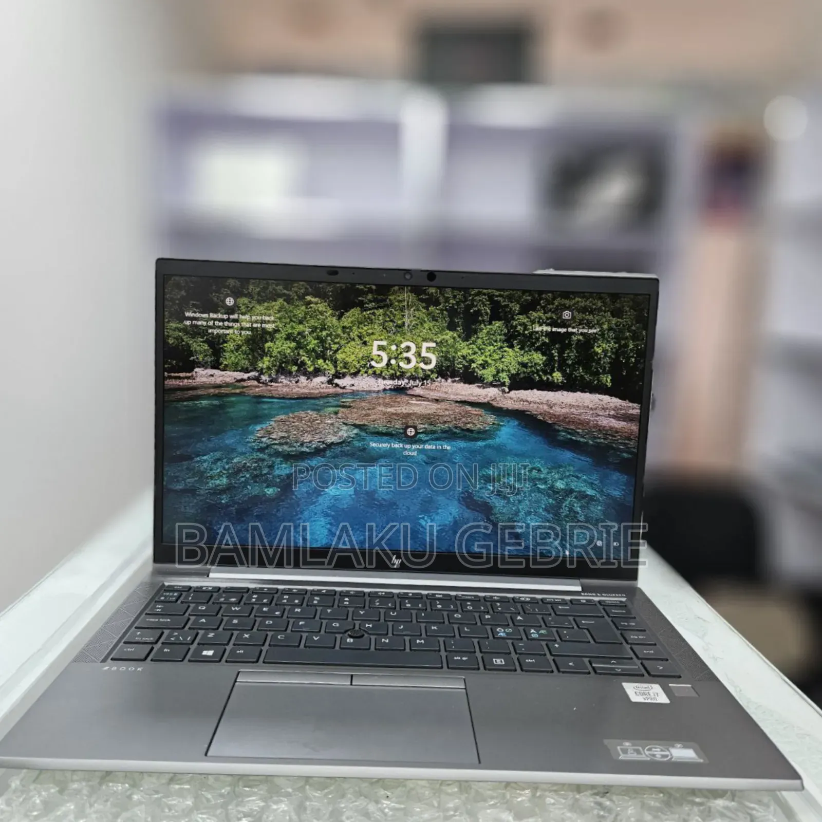 New Laptop HP ZBook Create G7 16GB Intel Core I7 SSD 512GB