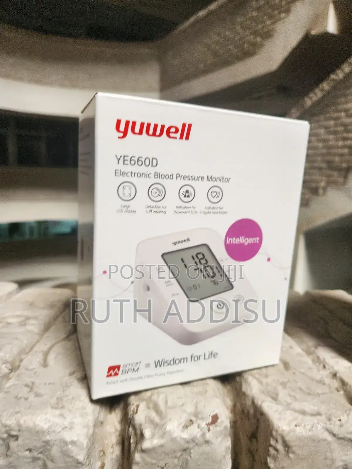 New Medical Blood Pressure Monitor Yuwell褚你digit Bp Monitor