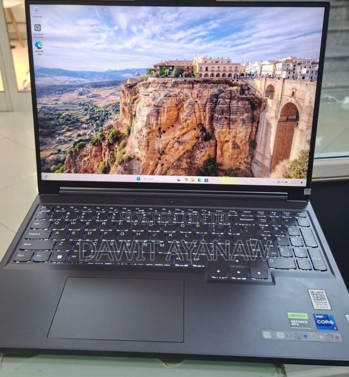 New Lenovo Legion Y7000P IRX9 Gaming Laptop 16GB Intel Core I7 SSD 1T