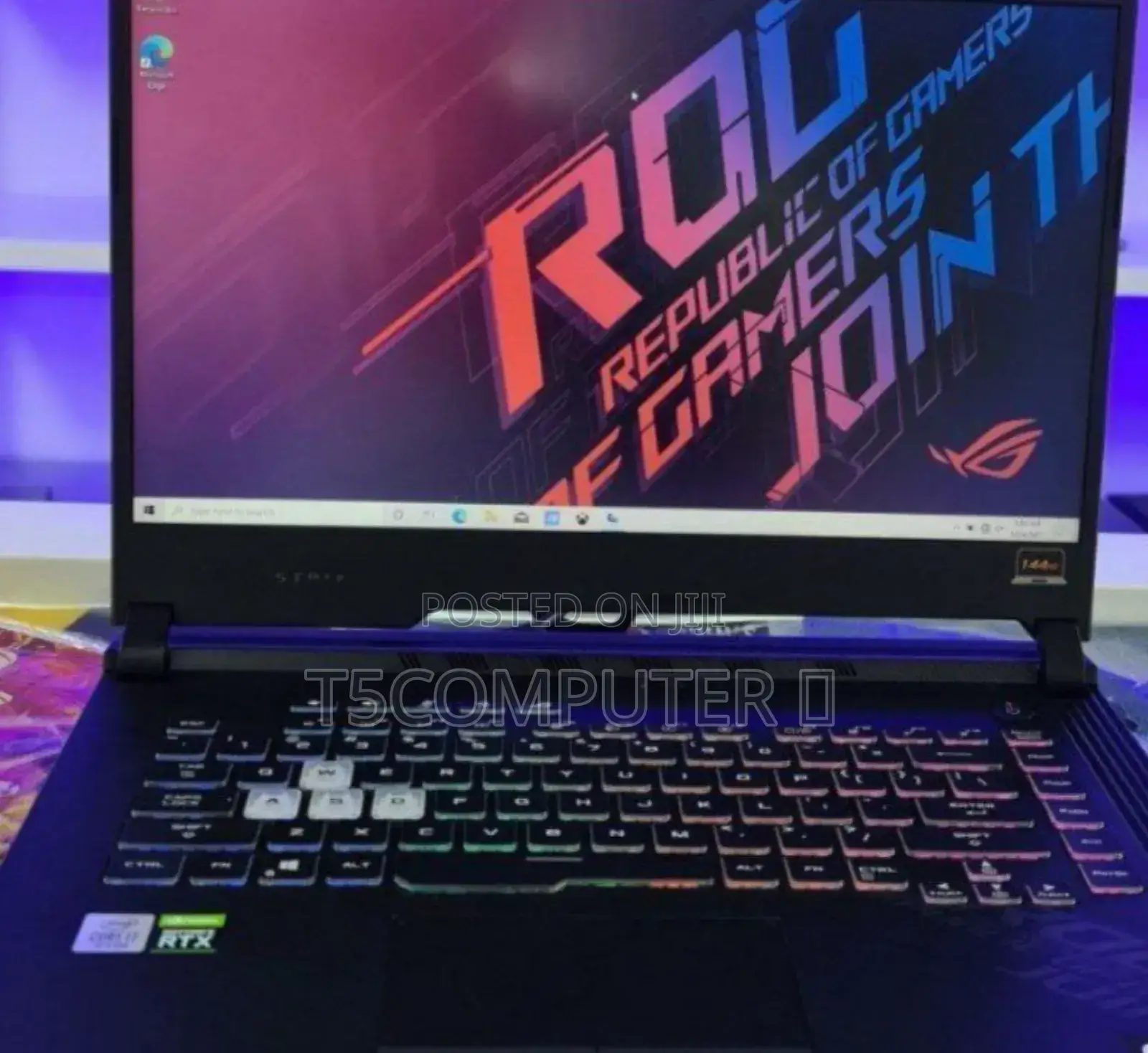 New Laptop Asus ROG Strix G15 16GB Intel Core I7 SSD 512GB