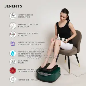 Foot and Leg Circulation Booster With Tens Technology