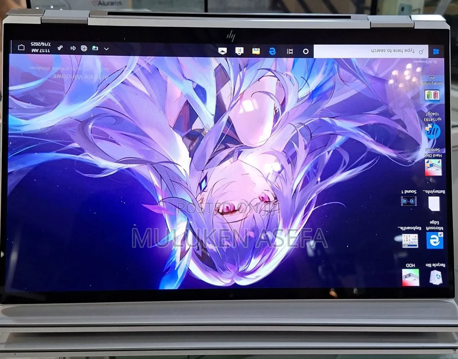 New Laptop HP EliteBook X360 1040 G7 16GB Intel Core I7 SSD 512GB