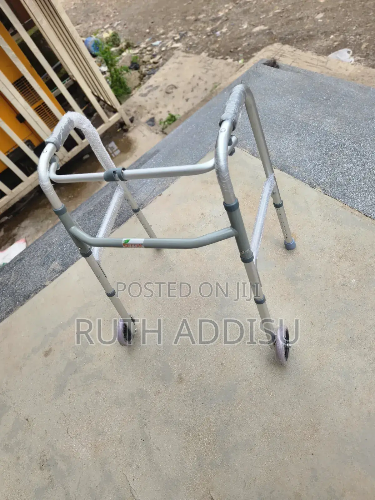 Walked笑聲medical Foldable Walker段考brand New Aging Walker